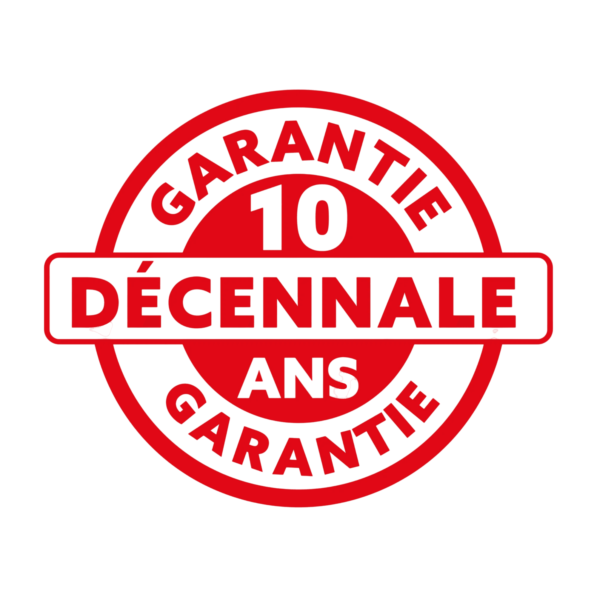 Badge garantie décennale 10 ans